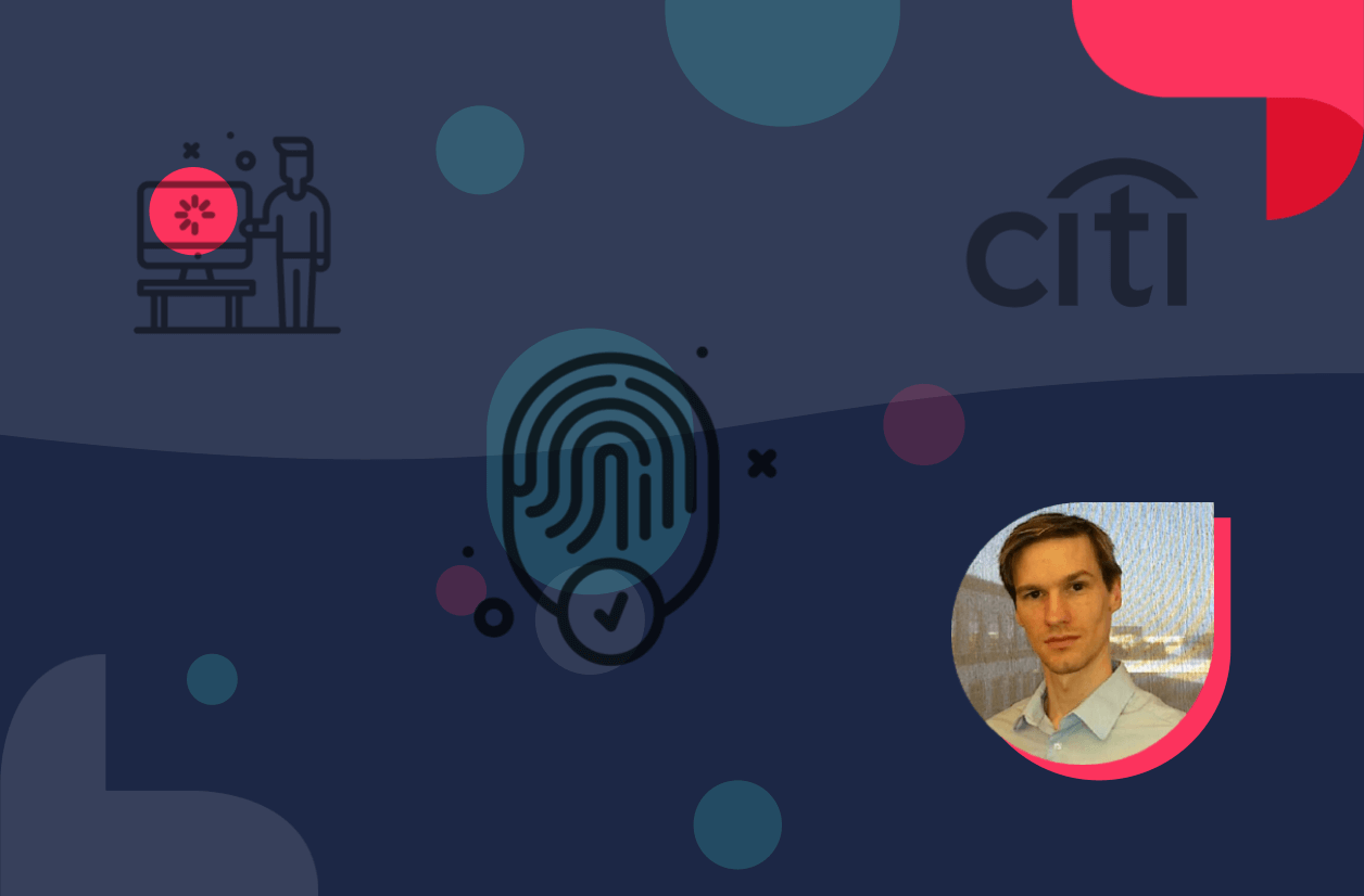 シティグループとのトップ ガートナー IAM トーク:「160 か国 2 億の銀行顧客にパスワードレスを展開」 - Transmit Blog Header Image 1258x826 Matt Nunn